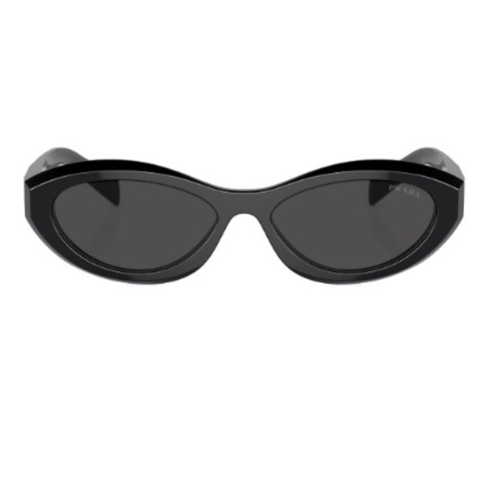 PRADA EYEWEAR Oval-frame acetate sunglasses